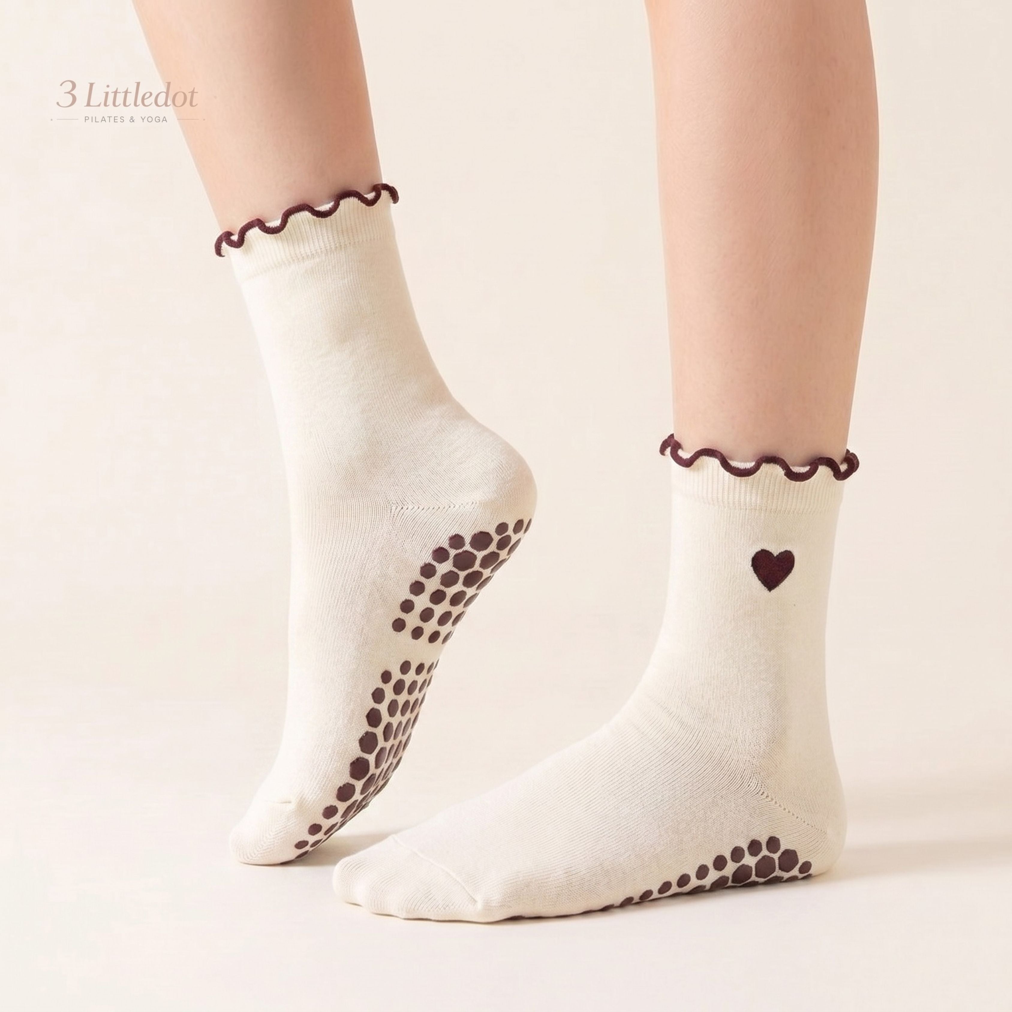 Little Joy | Ruffle Love Crew Grip Socks