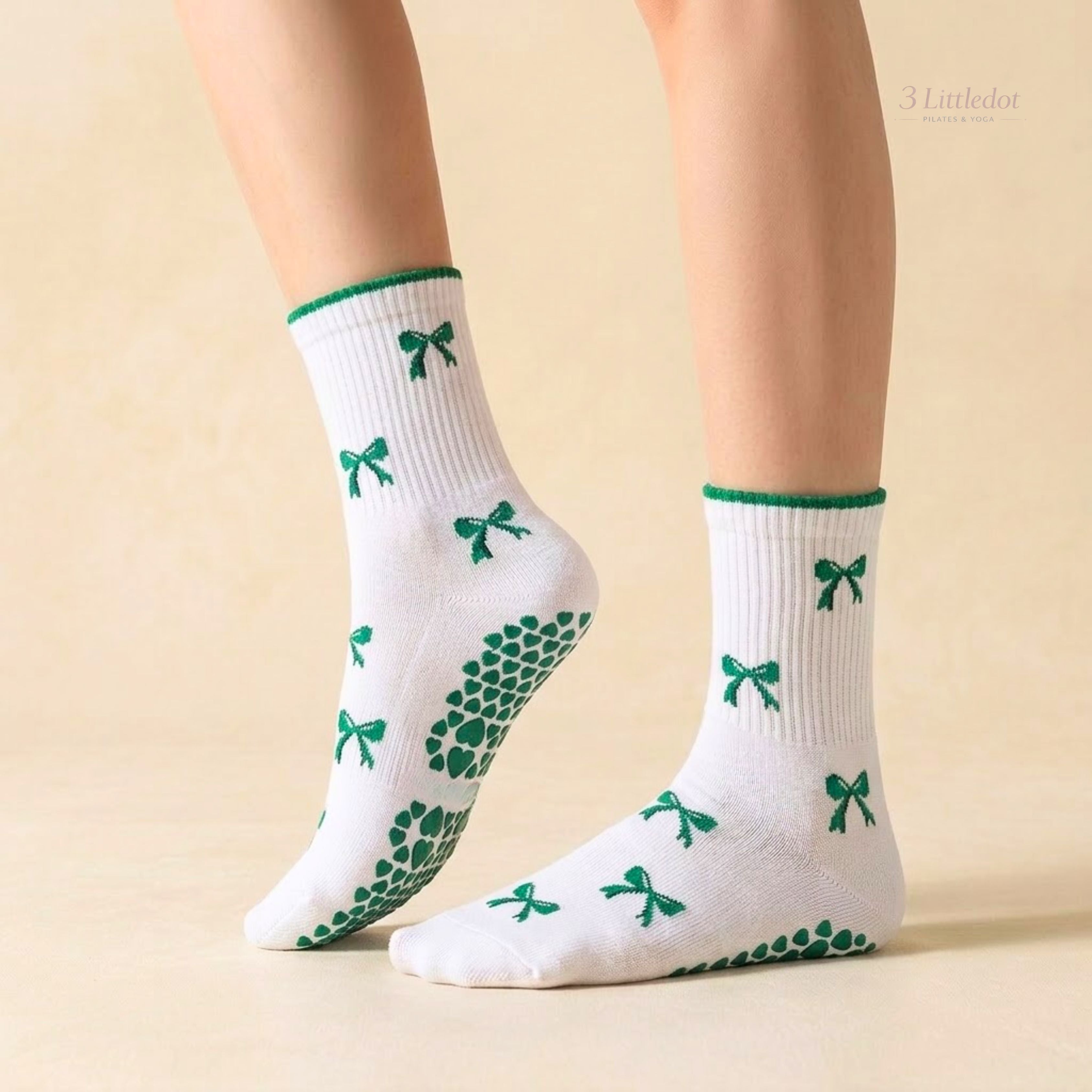 Little Joy | 'Blue Frequency' Crew Grip Socks