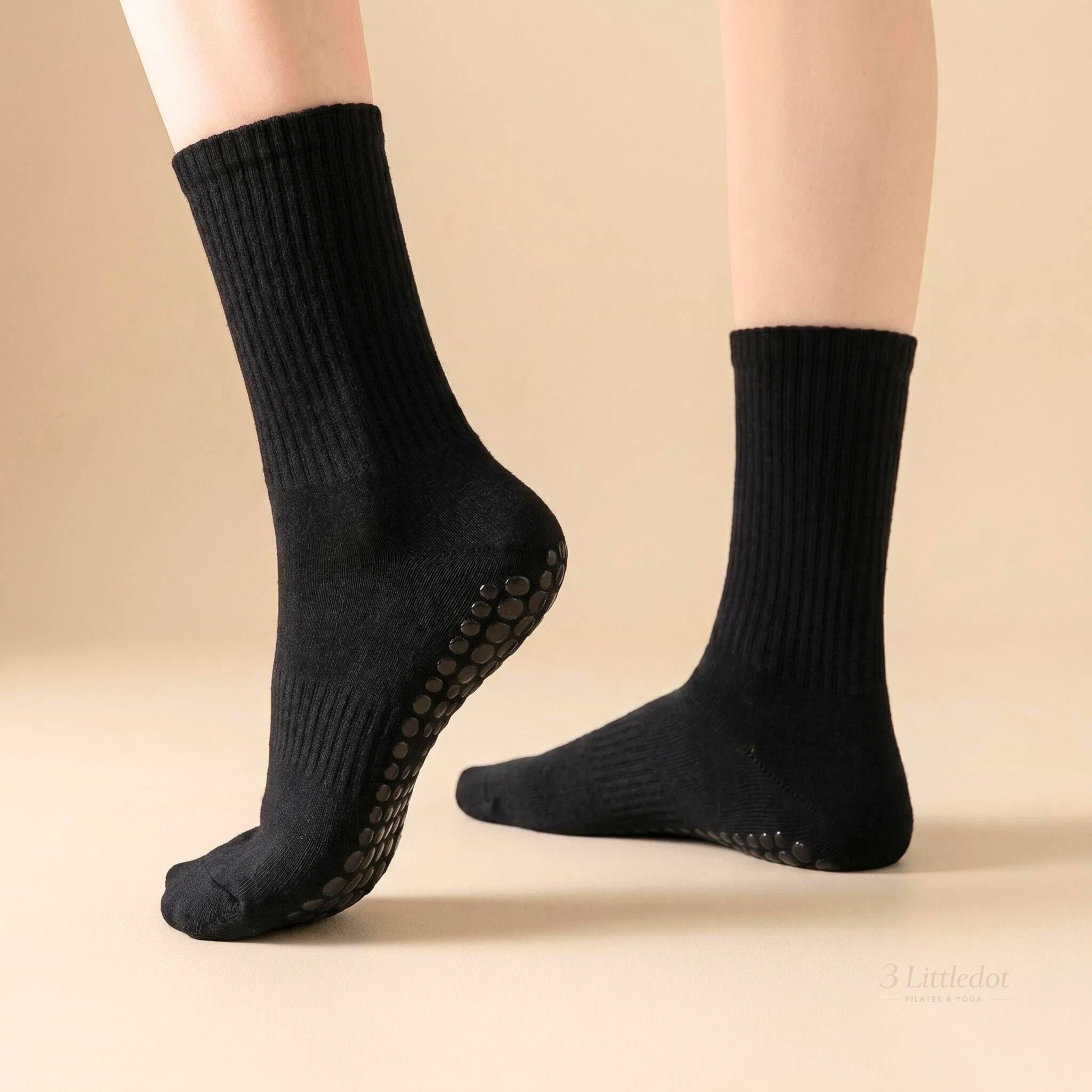 Everyday Dot | Mid-Calf Grip Socks