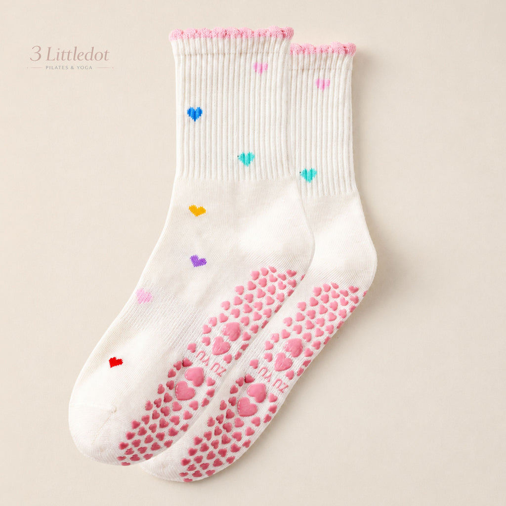 Little Joy | 'Multi Love' Crew Grip Socks