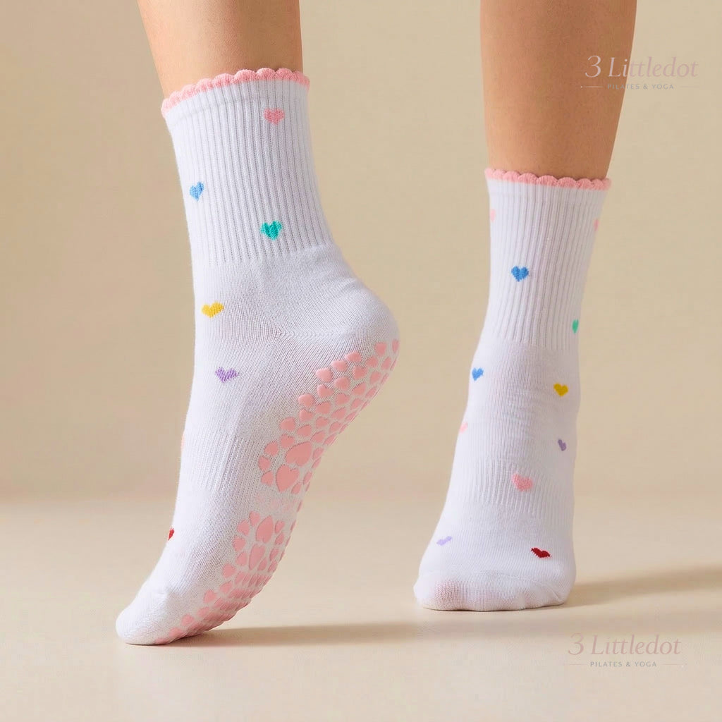 Little Joy | 'Multi Love' Crew Grip Socks