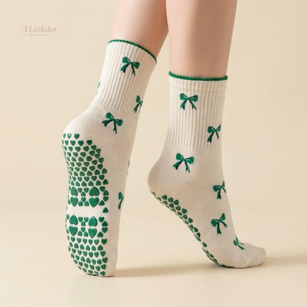 Little Joy | 'Blue Frequency' Crew Grip Socks