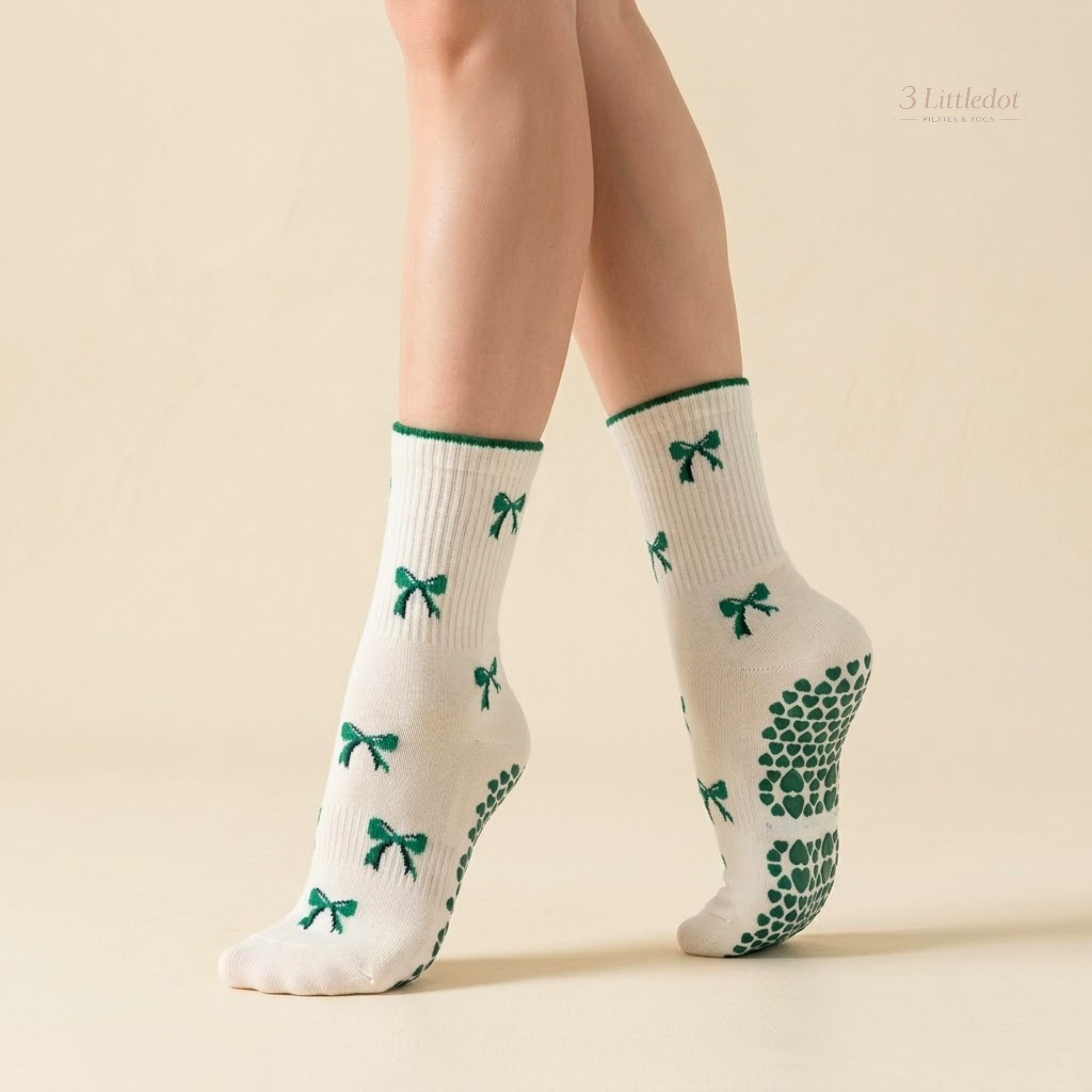Little Joy | 'Blue Frequency' Crew Grip Socks