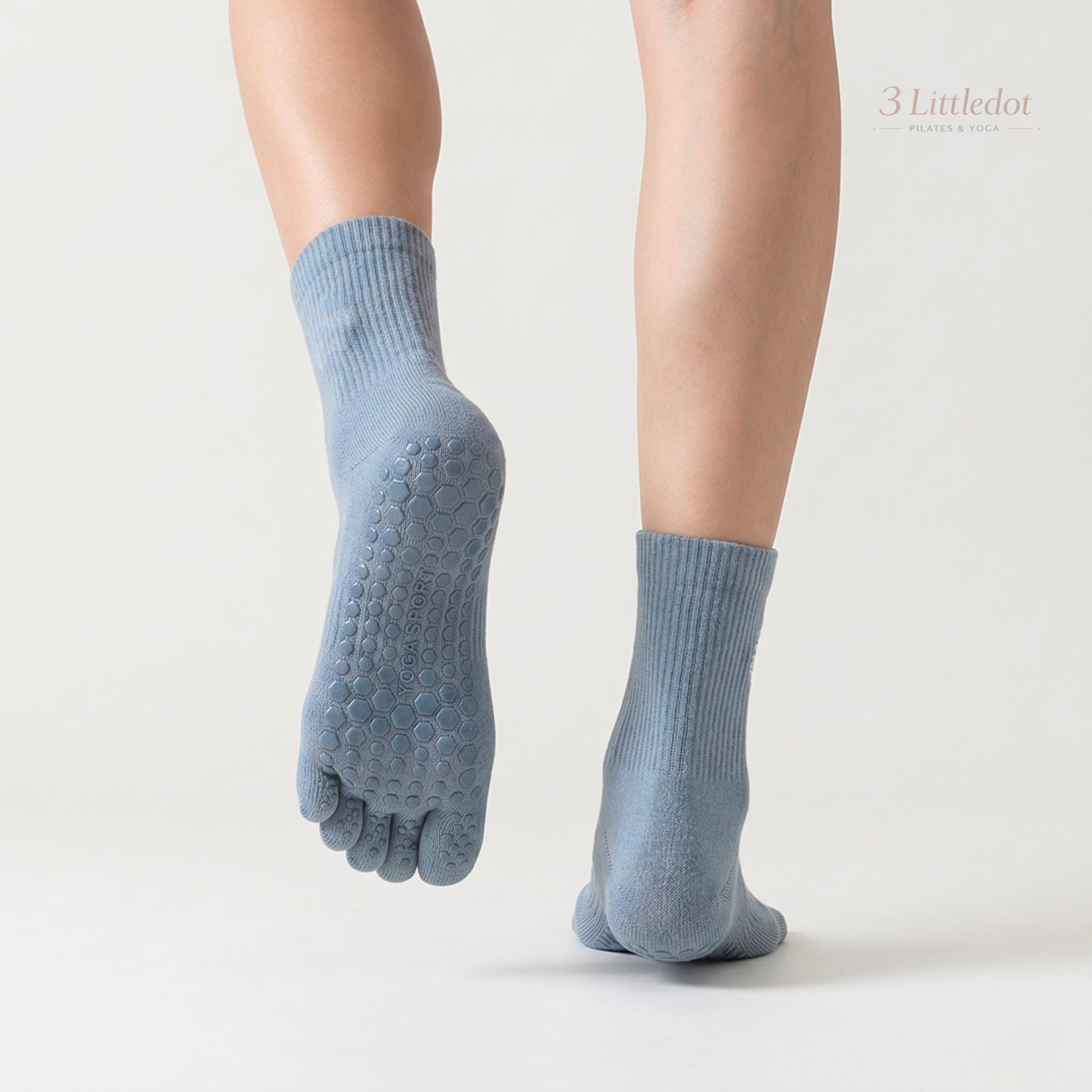 Little Joy | 5-toe Crew Grip Socks