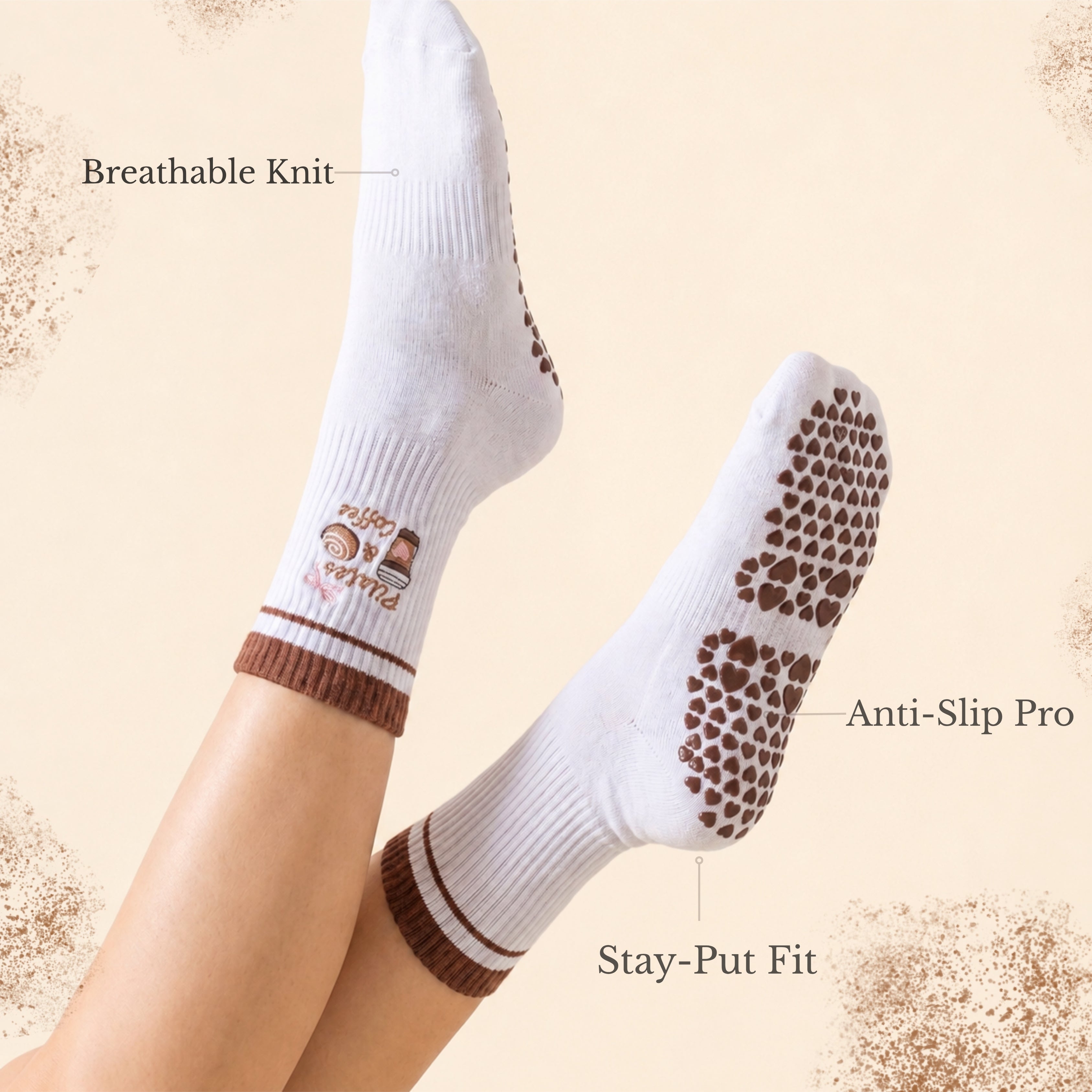 Little Joy | Crew Grip Socks