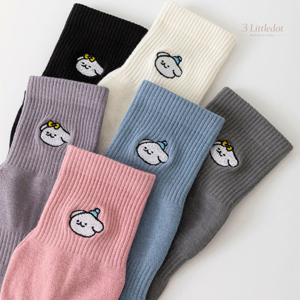 Little Joy | 5-toe Crew Grip Socks