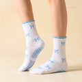 Little Joy | 'Blue Frequency' Crew Grip Socks